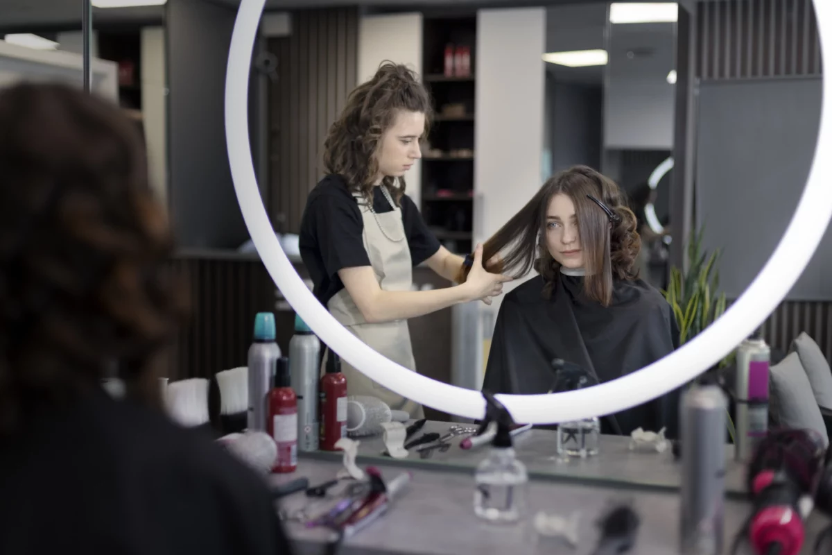 صالون تجميل ناجح